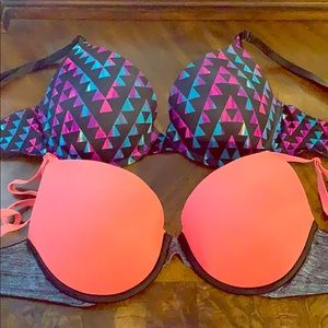 PINK bras wear everywhere push-up